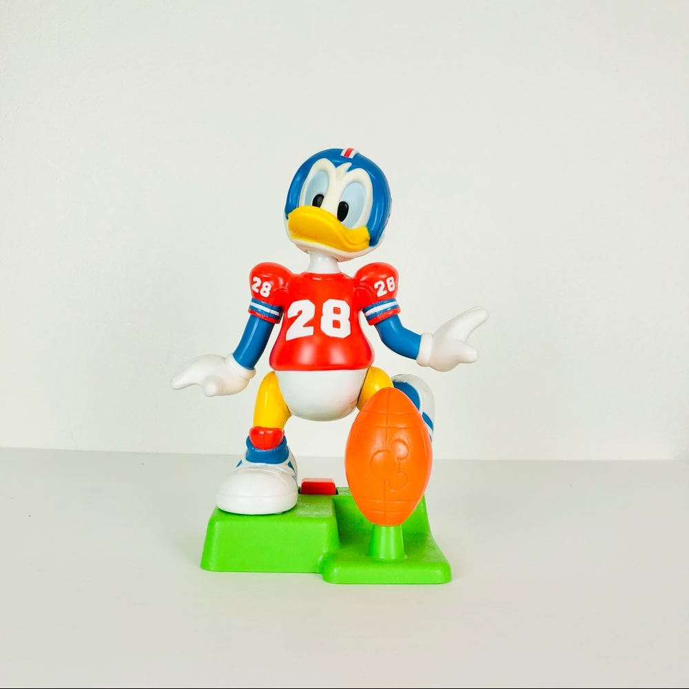 Disney Arco Donald Duck Football Kicker Toy